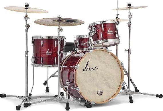 Sonor Vintage Series 3-piece Shell Pack - Vintage Red Oyster