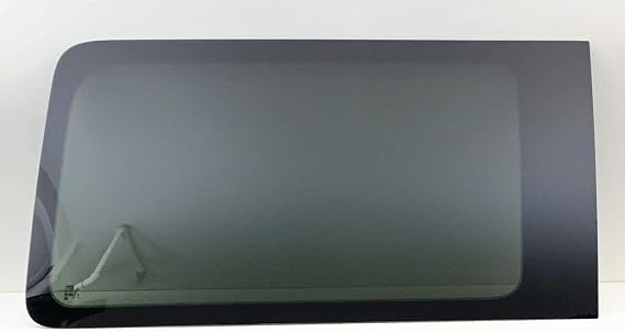 Stationary Driver Left Body Side Sliding Door Window Door Glass Compatible with Ford Transit 110.2" High-Roof 100.8" Mid-Roof Van 2015-2026 Models (Not for Transit Connect or Low-Roof Transit)