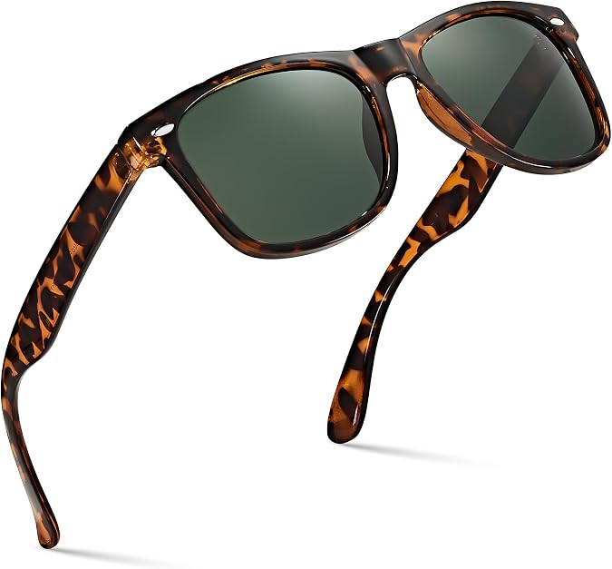 Classic Polarized Sunglasses for Women Men UV400 Square Unisex Sun Glasses