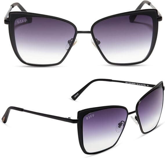 DIFF Grace | Oversized | Lightweight Sunglasses for Women UV400 Protection