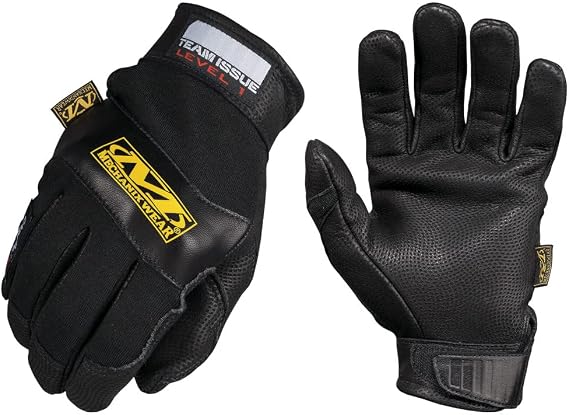 Mechanix Wear CarbonX Level 1 Fire Protection Gloves Small Black | Genuine Leather Extreme Heat & Flame Resistant with Heavy Duty High-Temperature Resistance & Secure Fit Design Use