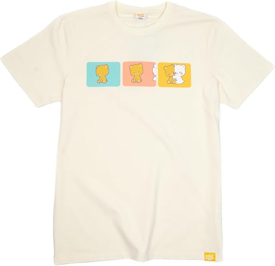 Milkmochabear Hug Comic T-Shirt Authentic Merchandise Cutre Unisex Tee for Men and Women Screen Printed