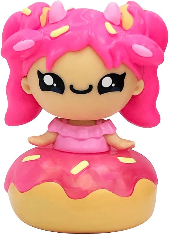 Goliath Squishy Squad: Dolls Assortment | Collect 1 of 4 Adorable Squishy Buddies | Squeeze and Stretch Them to Watch The Glitter Flow| For Ages 3+