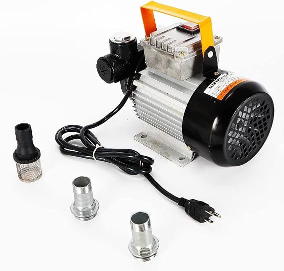 Fuel Transfer Pump Diesel Transfer Pump Commercial 110V AC 60L/min 550W Oil Diesel Fuel Transfer Pump Self Priming
