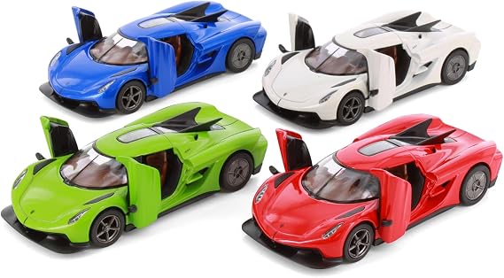 Box of 12 Konigseg Jesko Absolut, Assortment - 5473D - 1/36 Scale Diecast Model Cars