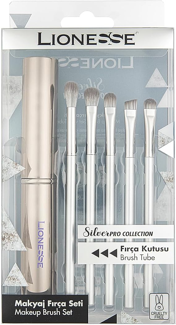 LIONESSE Silver Makyaj Fırça Seti 5142