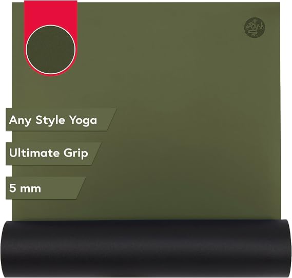 'Manduka GRP Adapt Yoga Mat 71'' - 5mm | Ultimate Grip | Sweat Ready for Any Style of Yoga | 71 x 24 x 1/16 inches'