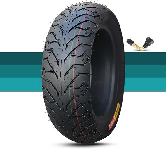 130/70-10 Scooter Tubeless Tire 10" Ri_m, 130/70/10 Street Tires 59P 6P.R. 280KPA (535LBS Maximum Load) 130 70 10