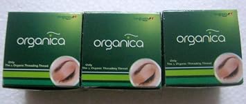 3 Spool x 300m Vardhaman Organica Organic Cotton Eyebrow Threading Thread India