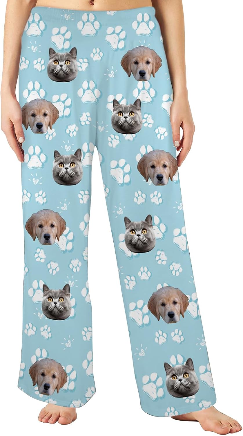 Personalized Pajamas, Custom Pajama Pants for Women, Customize Pajamas for Men