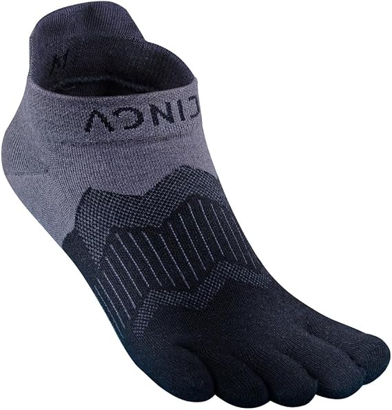 One Pair Toe Socks for Men and Women High Performance Athletic Running Five Finger Ankle Socks