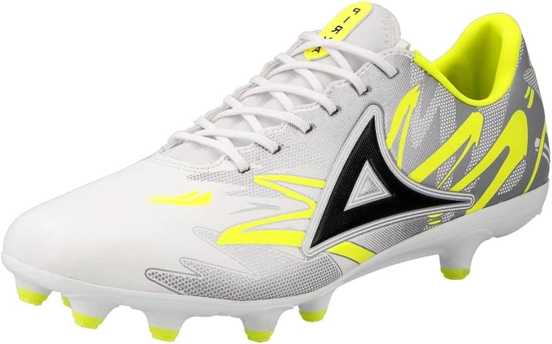 Pirma Men's Soccer Cleats Imperio Neo Elite 3010 White/Silver Firm Ground