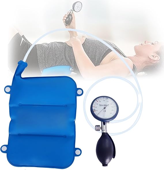 Pressure Biofeedback Core Stabilizer Device, Improve Low Back and Neck Pain, Display Gauge for Lower Back Pain Relief, Strength and Stability