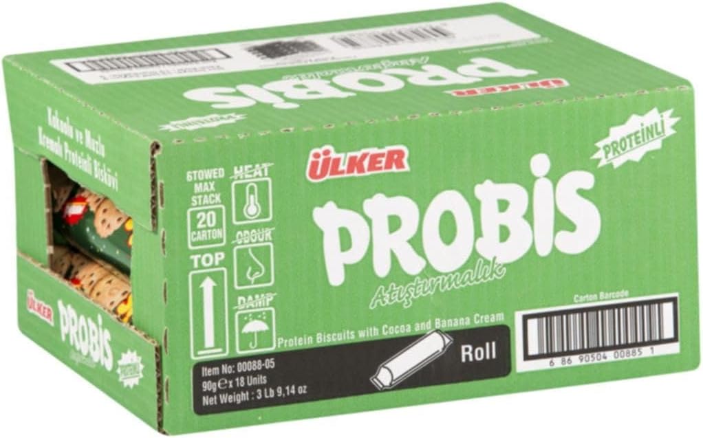 Ülker Probis Sandviç Bisküvi 82 G (18 Adet)