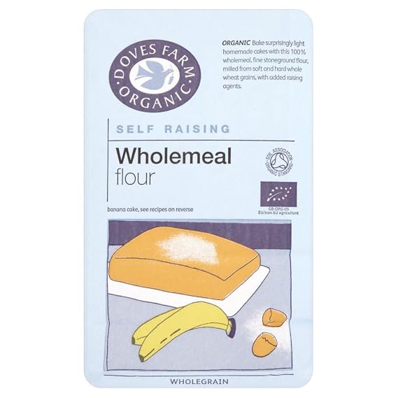 Doves Farm Organic Self Raising Wholemeal Flour (1Kg)