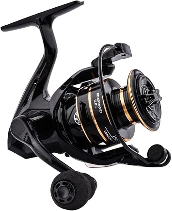 Pack of 1 Spinning Reel, Ultra Smooth Powerful Fishing Reel Left Right Exchange Handle, 5.2:1 High Speed, 20 LB Max Drag Heavy