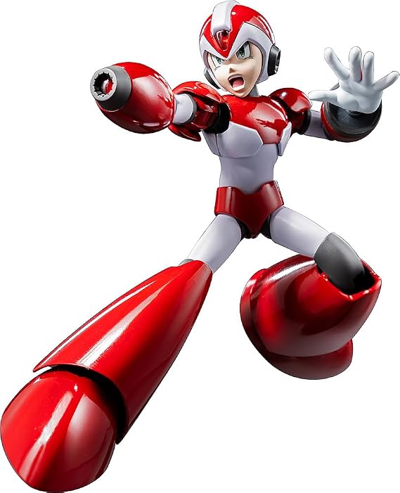 Threezero Mega Man X X Rising Fire, Non-Scale, ABS & PVC & POM & PA & PC & Diecast, Metal Parts & Magnets Pre-Painted Action Figure