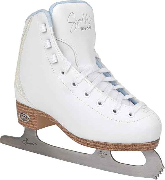 Riedell Sparkle Recreational Ice Skates for Women and Men