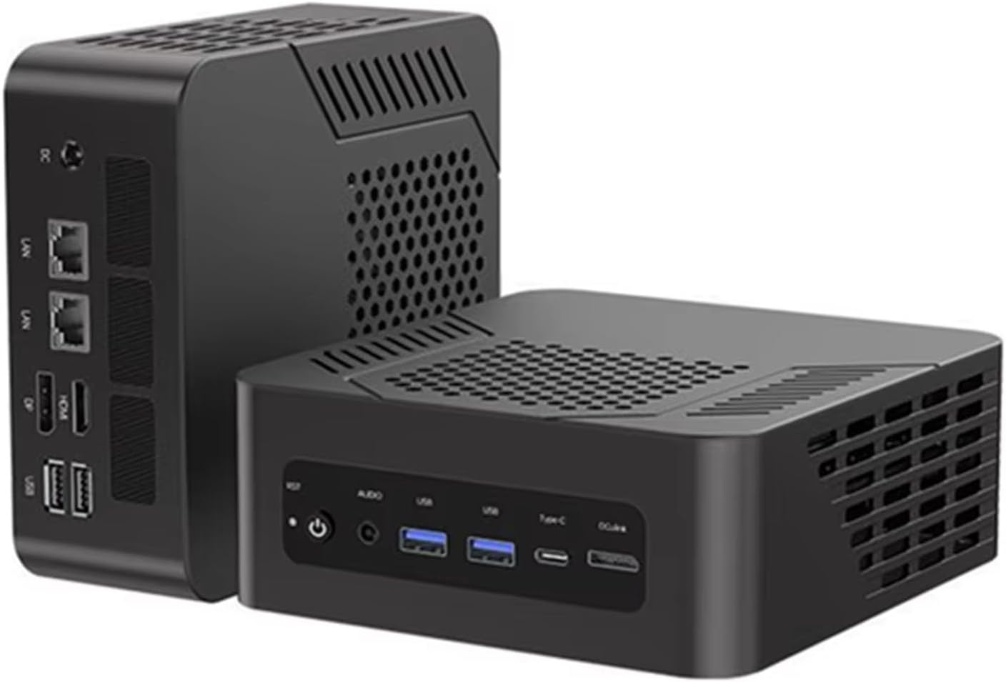 Gaming Mini PC,Oculink Ryzen 7 8845HS,up to 5.1 GHz No Ram No SSD No OS,USB4.0 2  2.5G LAN,2PCIe5.1 2DDR5,desktop Mini Computer