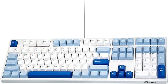 Akko 3108 V3 Keyboard Mechanical Full Size 100% PBT Double-Shot Keycaps