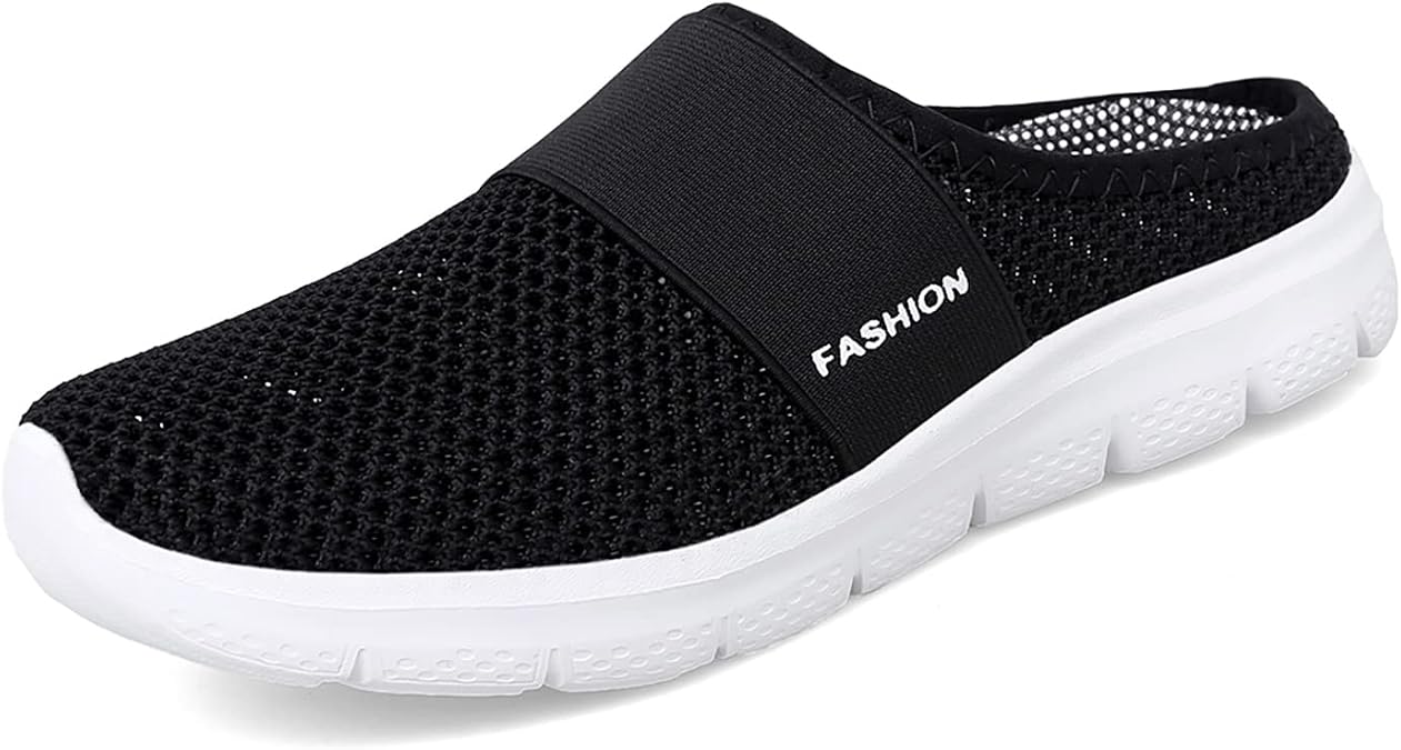 VARSKARC Women's Summer Spring Breathable Slip-on Leisure Sneakers Outdoor Slippers