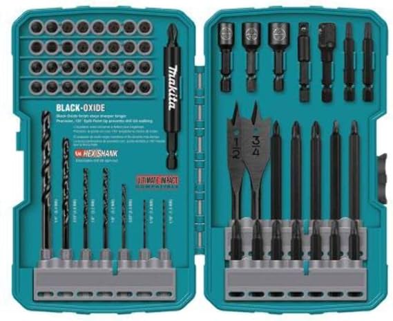 Makita T-01725 Contractor-Grade Bit Set, 70-Pc.