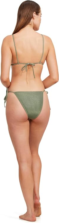 Gottex High End Women's Luma Side Tie Design Bikini Bottom Swimwear with Adjustable Ties  Lining Swim Essential