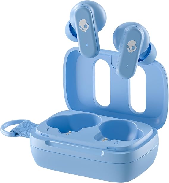 Skullcandy Dime 3 Wireless In-Ear Bluetooth Earbuds - Preppy Blue