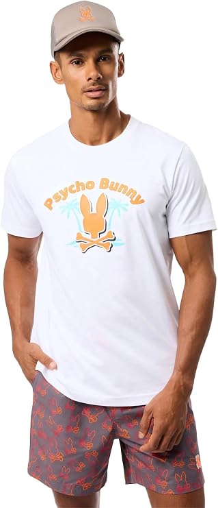Psycho Bunny Boston Graphic Tee