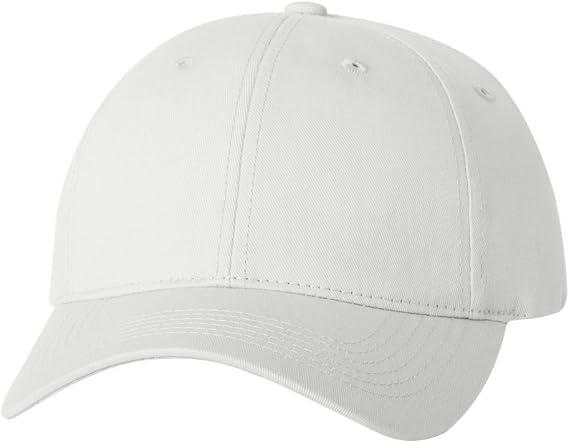 Sportsman Twill Cap Adjustable White