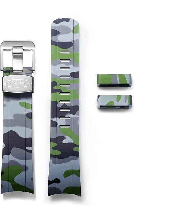 Crafter Blue Soft Rubber Strap Compatible with Seiko Skx, 5 GMT, SRPDxx
