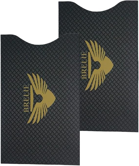 RFID Blocking Sleeves- Passport Protector, Contactless Security Protector, Protection from Cyber & Identity Theft, Passport Sleeves x2 Each Pack