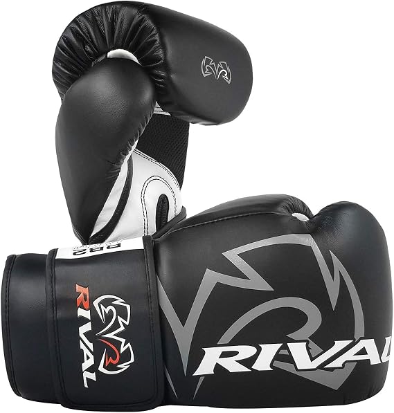 RIVAL Boxing RB2 2.0 Super Bag Gloves, Hook and Loop Closure - High-Density, Multi-Layered Padding, and Breathable Mesh Palm