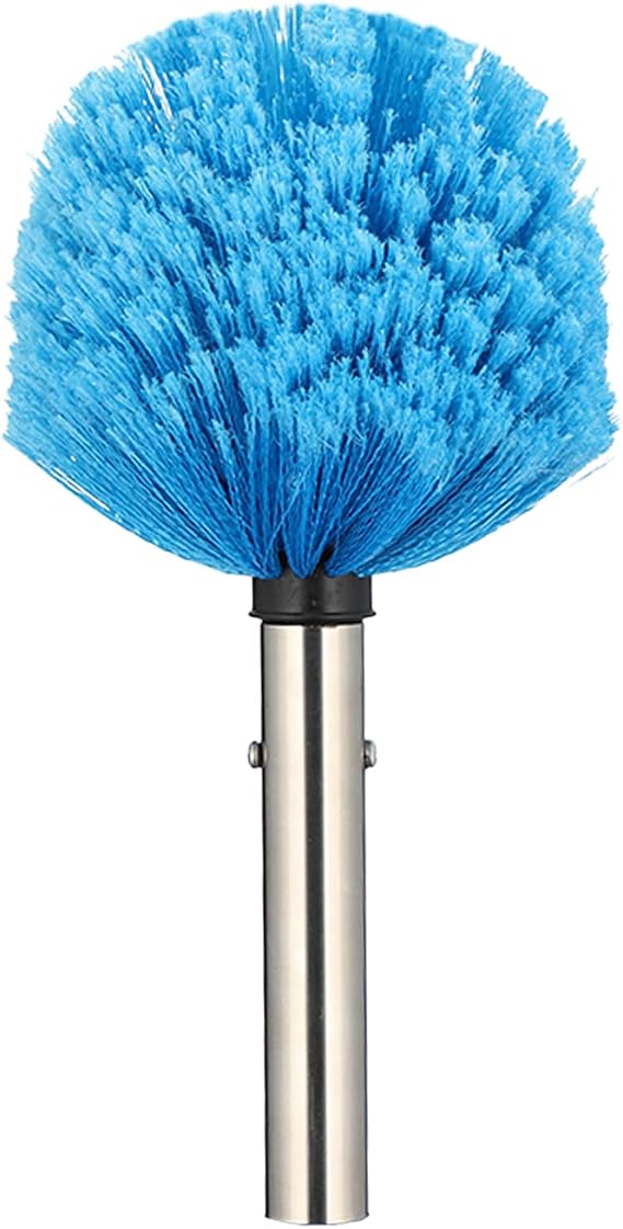 Replacement Duster Head with 1" Threaded Connector Fits 4/6/8/10ft Extension Poles (Compatible with Our Store Poles & Most 1" Threaded Shafts)