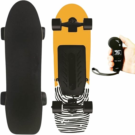 8-layer maple electric longboard, 4 speed adjustable, maximum speed 24 km, mileage 8 km, load capacity 330.7 lbs 150 kg, ideal for campus commuting