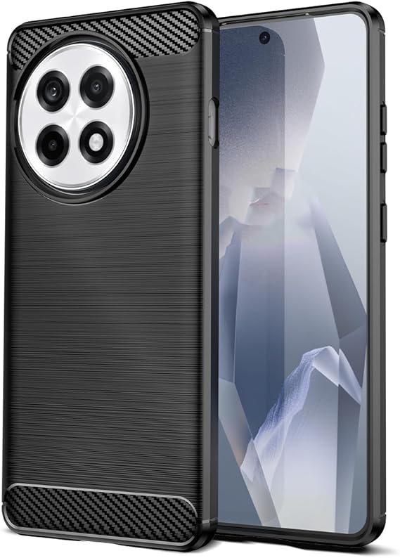 Case for OnePlus 13R, Slim Fit Phone Cover, Black