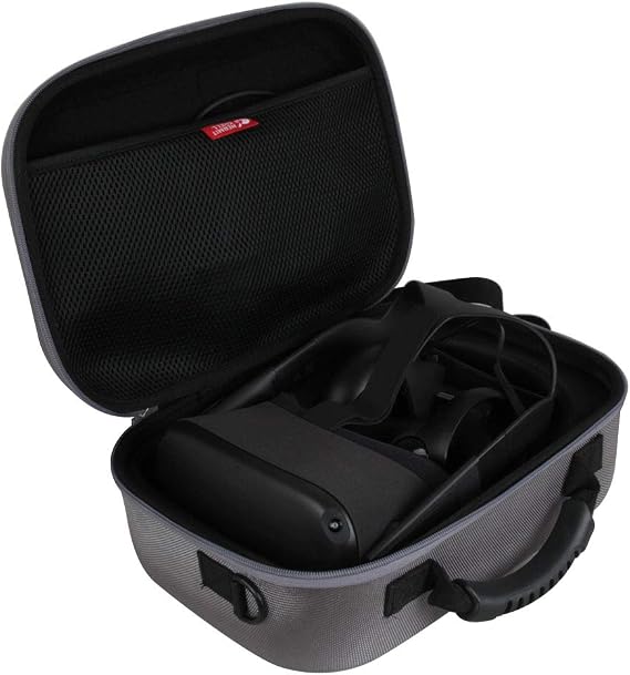 Hermitshell Hard Travel Case for Meta Quest 3s / Meta Oculus Quest 3 VR Headset (Grey)