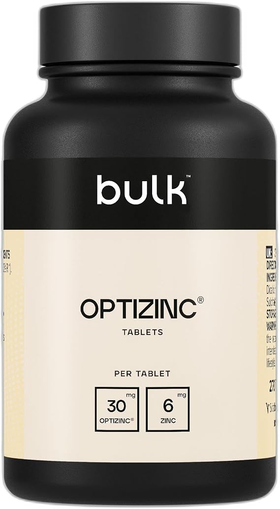 Bulk Pure OptiZinc Tablets, 30 mg, Pack of 90