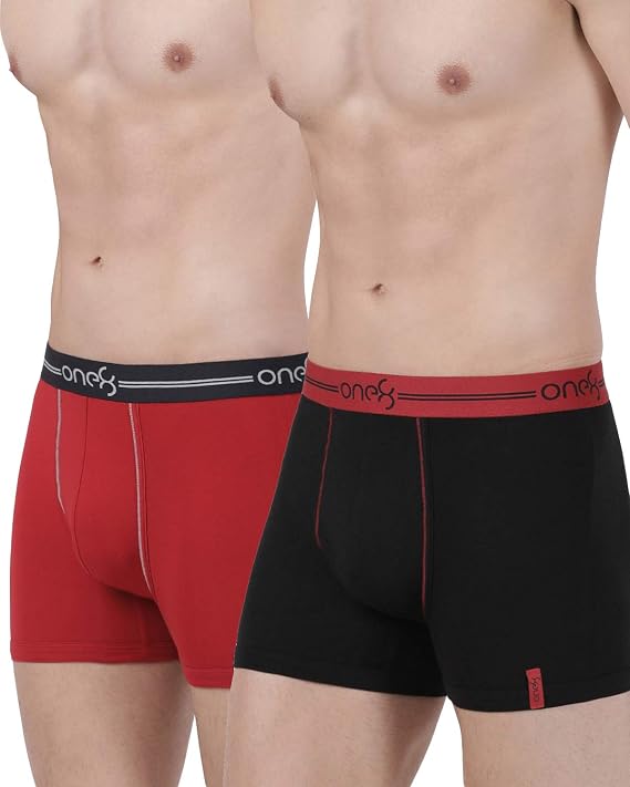 one8 by Virat Kohli Men's Stretch Trunk (Pack of 2)