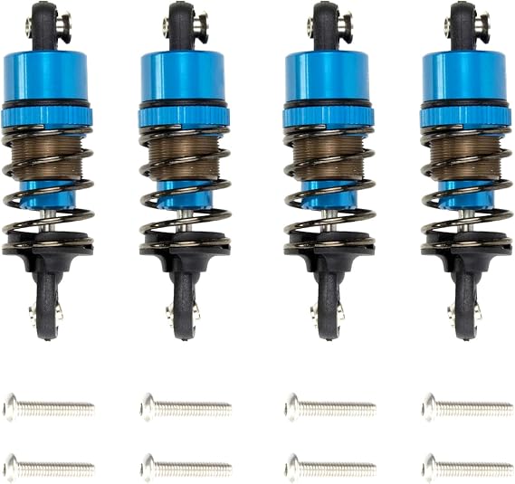 52MM RC Oil Shock Absorber Damper Kit for Tamiya TT01 TT02 M03 M04 M05 M06 1/10 RC Car Chassis Upgrade Parts (BU)