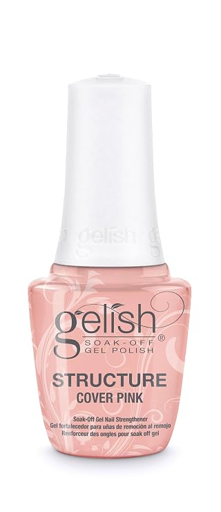 Gelish Self-Leveling Brush On Structure Gel Cover Pink, 15mL