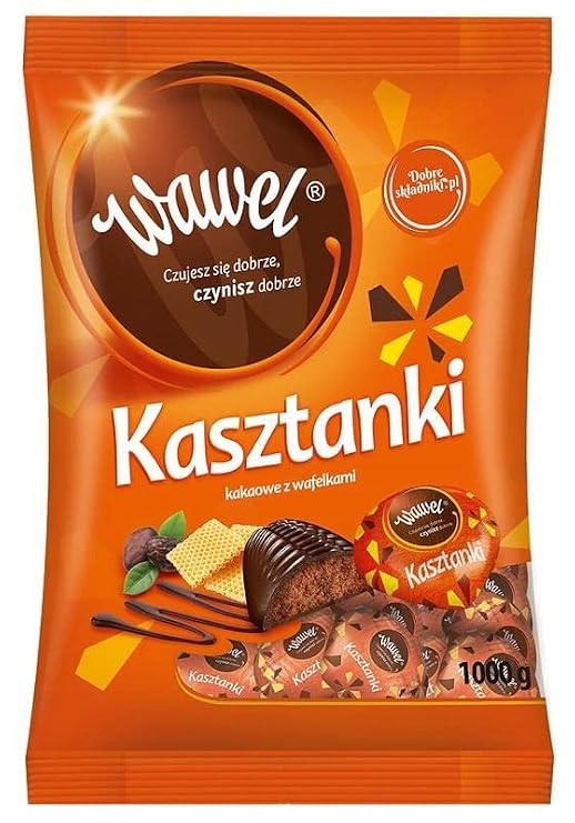 Wawel Cocoa Pudding with Wafers Chocolate Candy 1 kg