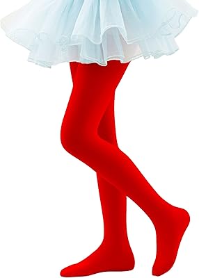 UTTPLL Girls Tights Toddler Baby Ballet Dance Pantyhose Kids Infant Ultra-Soft Elastic Uniform Stockings Stretchy Activewear Leggings 2 Pack Black & White 1-3 Years
