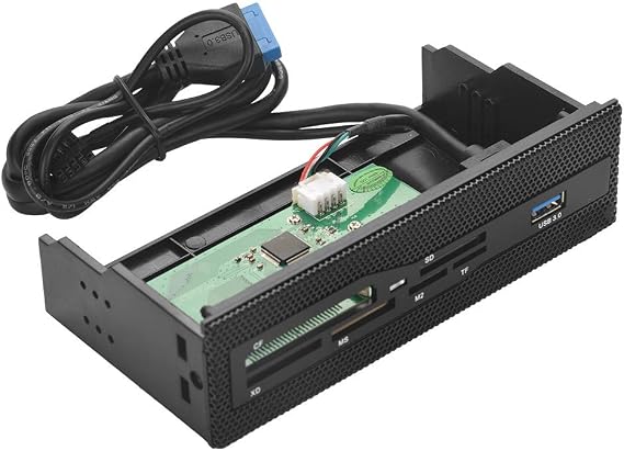 PC Internal Card Reader USB 3.0 Port M2 SD MS XD CF TF Card Reader Multi-Function Dashboard Front Panel