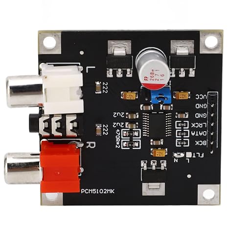 DAC Decoder with I2S Input 112db SNR HiFi Audio Module for HX Player Power Amplifier