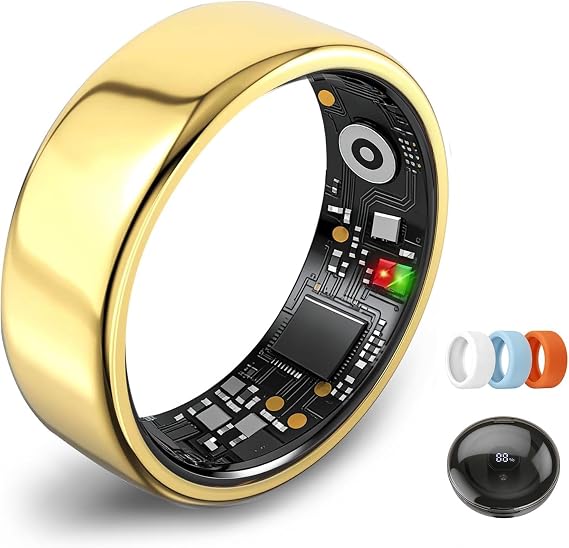 Smart Ring for Women Men,Fitness Tracker,Health Ring,Sleep Tracker
