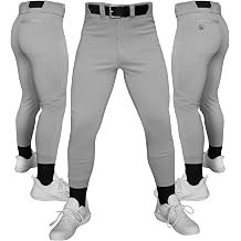 Dirty Mids Original The Essentials Baseball Pants Pro Fit, Anti-Slip Waistband White, Black, Grey XS to XL