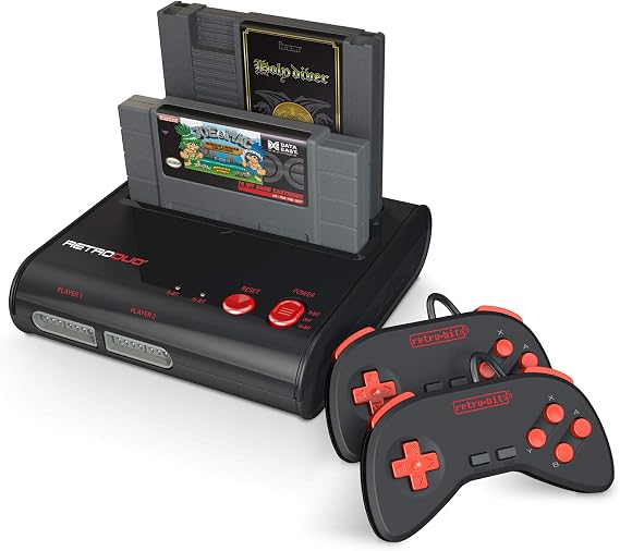 Retro Bit Retro Duo Red/Black System Retro Bit