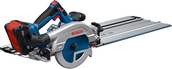 Bosch Professional 18V System Cordless Circular Saw GKS 18V-57-2 GX (longitudinal stop, FSN 440, without battery/charger)