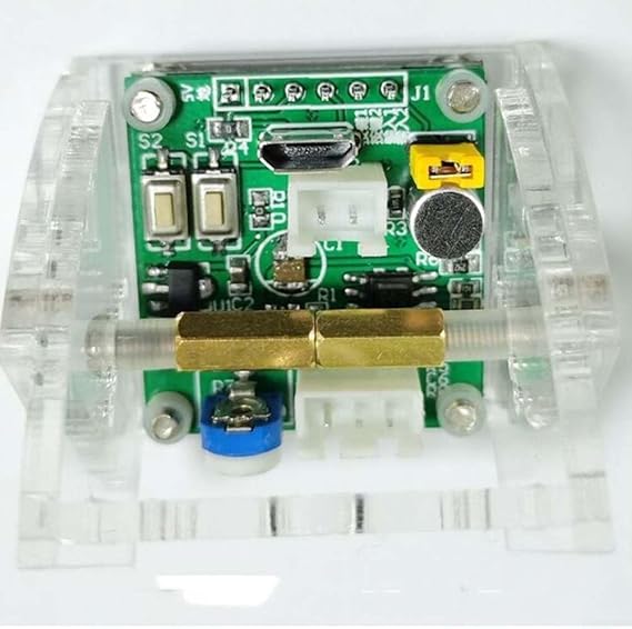 Audio Spectrum Display Analyzer with Dual Channel VU Meter and Multi Mode Screen (With Box)